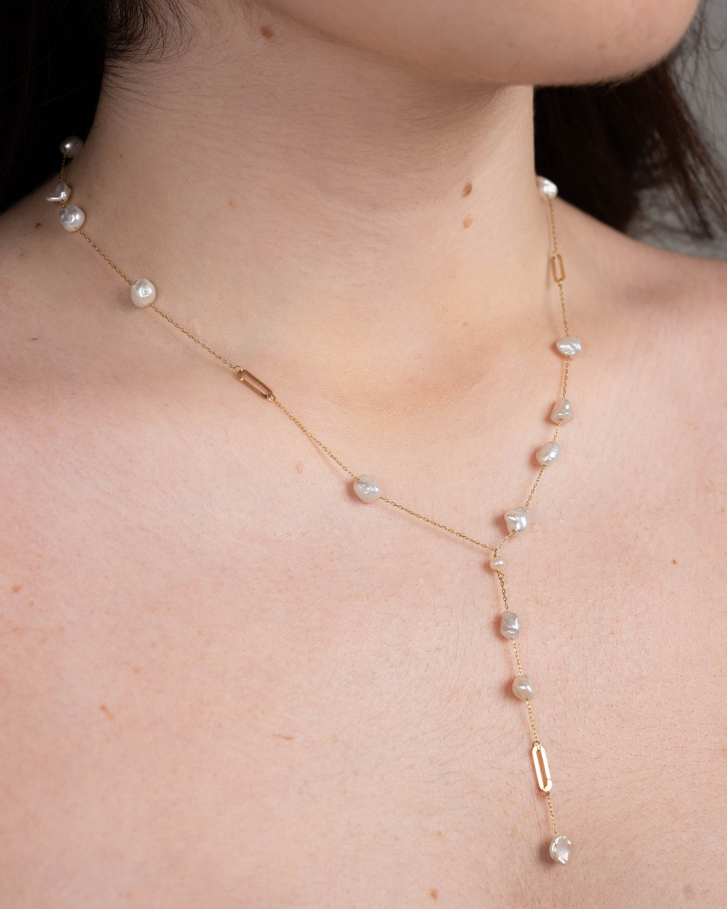 Pearl & Gold Necklace