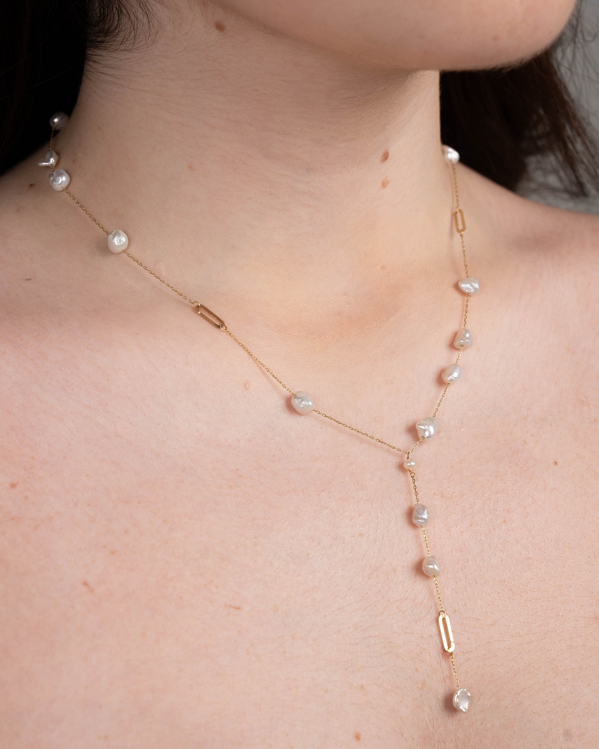 Pearl & Gold Necklace