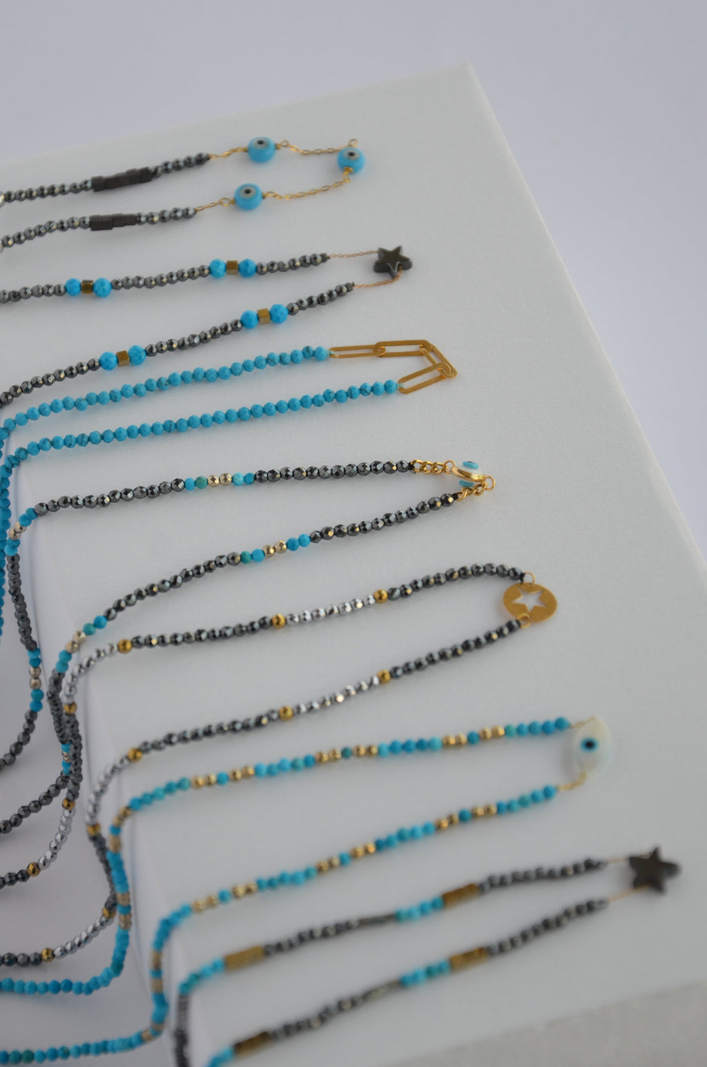 Gold & Turquoise Choker