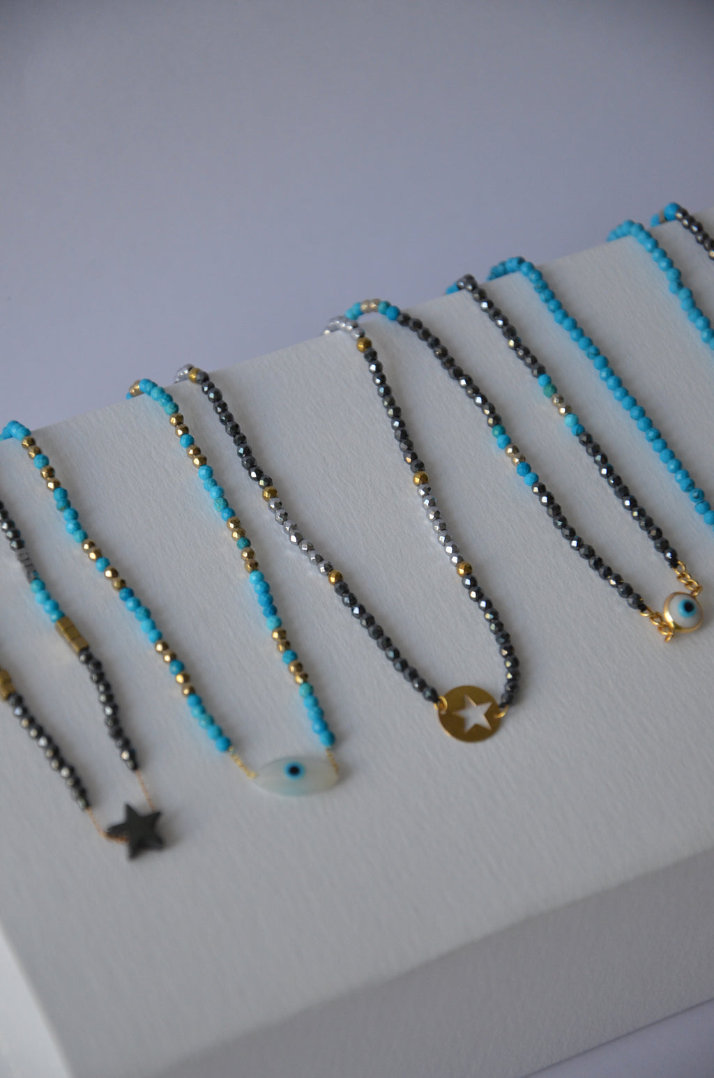 Gold & Turquoise Choker