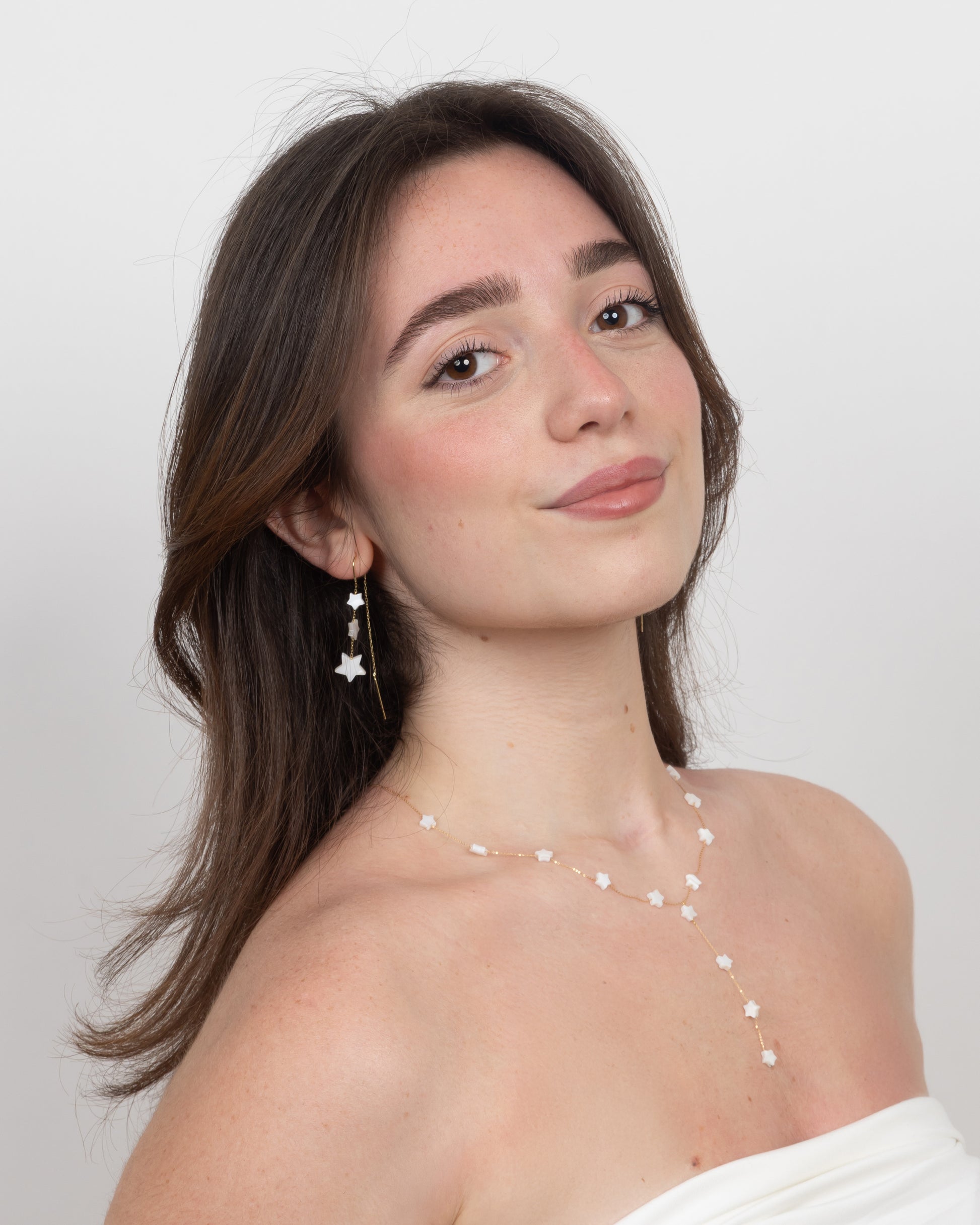 White Star Necklace
