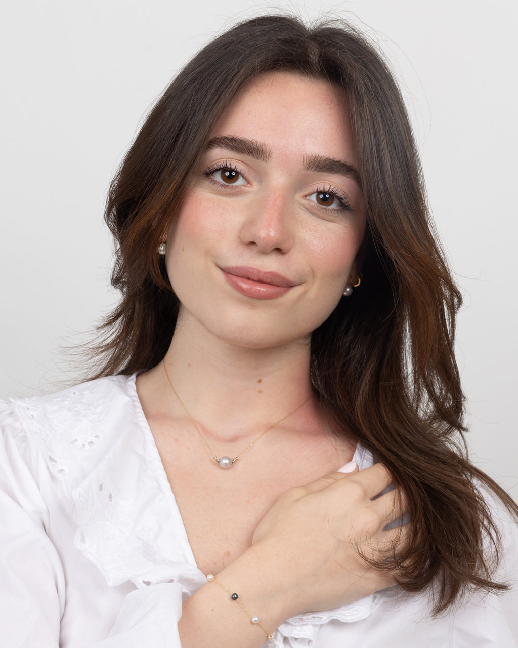 Gold & Pearl Necklace
