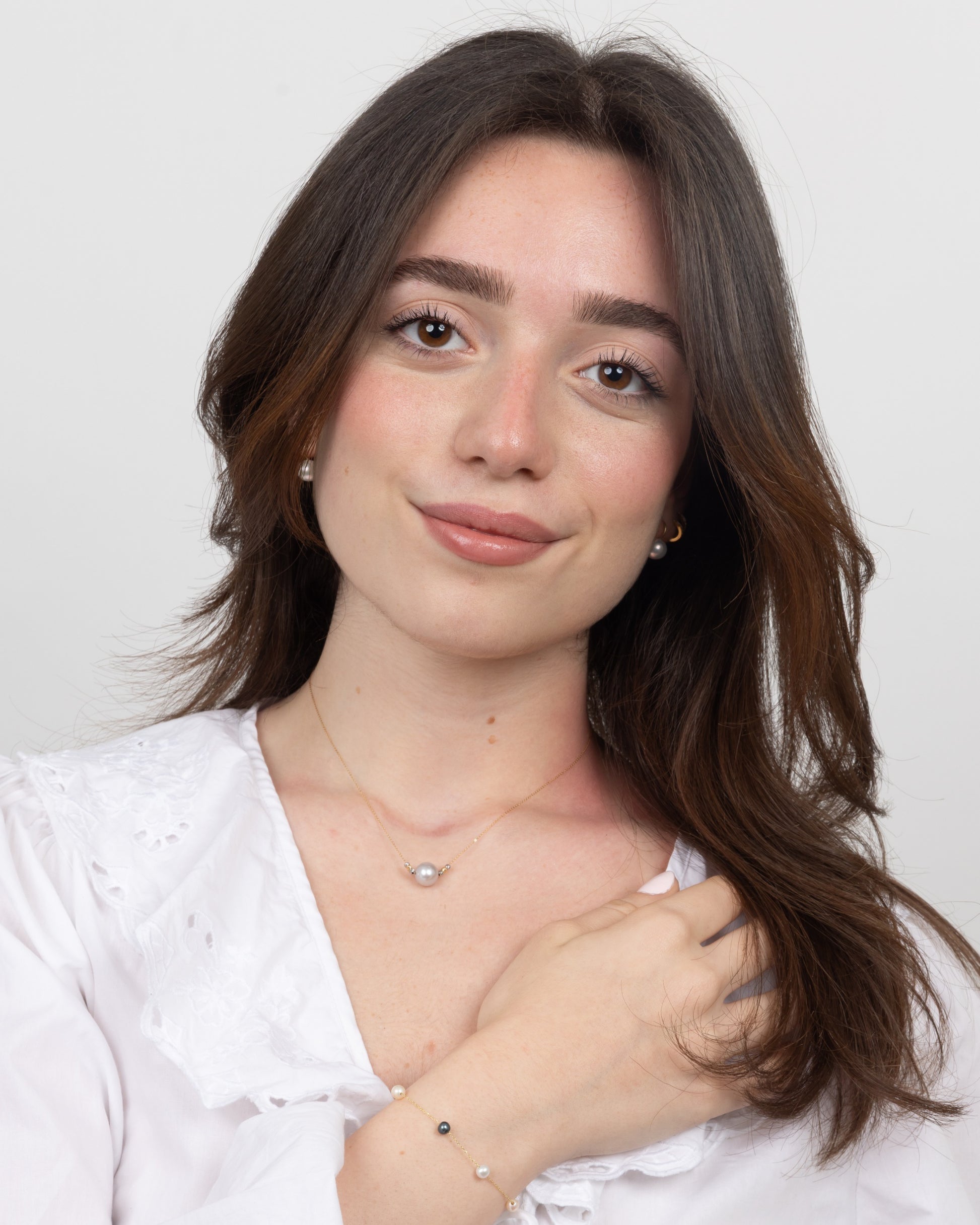 Gold & Pearl Necklace